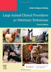 Large Animal Clinical Procedures for Veterinary Technicians, 4th Edition (Original PDF)