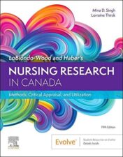 LoBiondo-Wood and Haber's Nursing Research in Canada: Methods, Critical Appraisal, and Utilization, 5th edition 2021 Original PDF