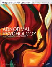 Abnormal Psychology, Sixth Canadian Edition 2017 epub+converted pdf