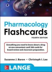 Lange Pharmacology Flashcards, Fourth Edition (ORIGINAL PDF)