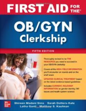 First Aid for the OB/GYN Clerkship, Fifth Edition 2022 Epub & Converted pdf