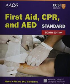 Standard First Aid, CPR, and AED, 8th Edition (Original PDF from Publisher)