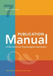 Publication Manual of the American Psychological Association: 7th Edition, 2020 Copyright (Converted PDF)