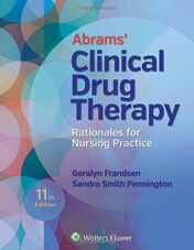 Abrams’ Clinical Drug Therapy: Rationales for Nursing Practice, 11th Edition (High Quality PDF)