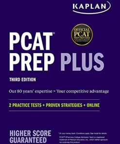 PCAT Prep Plus, 3rd Edition (Kaplan Test Prep) (EPUB + Converted PDF)