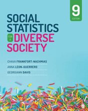 Social Statistics for a Diverse Society, 9th Edition (Original PDF)