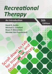 Recreational Therapy, 5th ed 2020 Original pdf