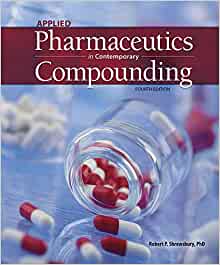 Applied Pharmaceutics in Contemporary Compounding, 4e (Original PDF from Publisher)