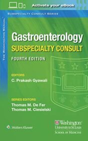 The Washington Manual Gastroenterology Subspecialty Consult, 4ed (ePub+PDF)