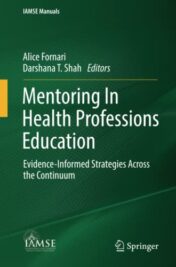 entoring In Health Professions Education: Evidence-Informed Strategies Across the Continuum (IAMSE Manuals) 2022 Original PDF
