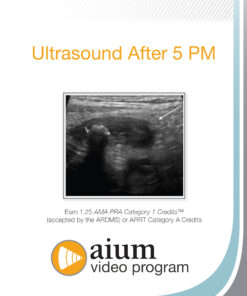 AIUM VIDEO HD Ultrasound After 5 PM