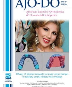 American Journal of Orthodontics and Dentofacial Orthopedics 2024