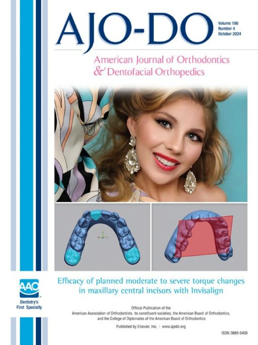 American Journal of Orthodontics and Dentofacial Orthopedics 2024