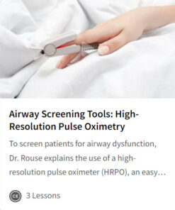 Airway Screening Tools: High-Resolution Pulse Oximetry