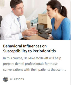 Behavioral Influences on Susceptibility to Periodontitis
