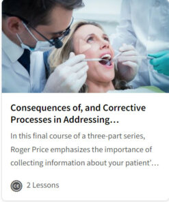 Consequences of, and Corrective Processes in Addressing Dysfunctional Behavior Patterns