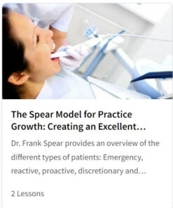 The Spear Model for Practice Growth: Creating an Excellent Patient Experience