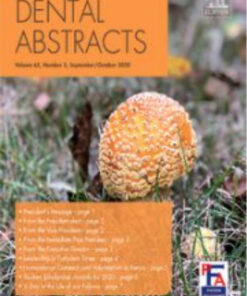 Dental Abstracts, Full Journal Archive (2005 – 2022) Original PDF