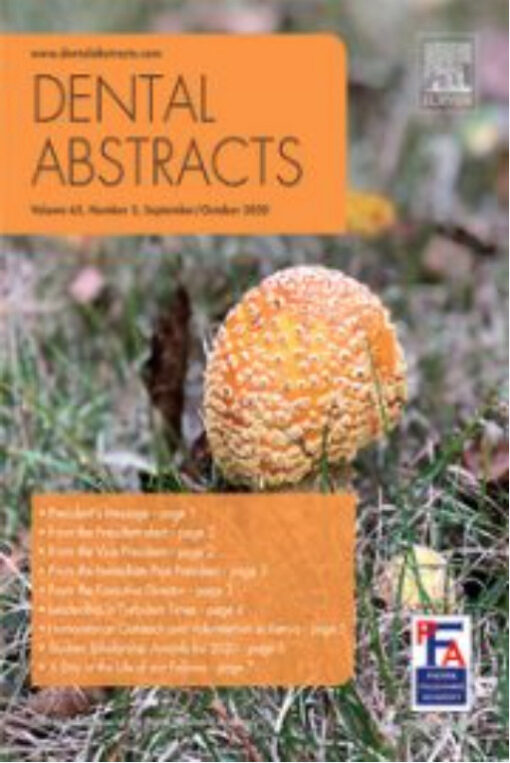 Dental Abstracts, Full Journal Archive (2005 – 2022) Original PDF