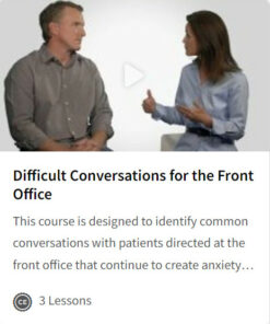 Difficult Conversations for the Front Office