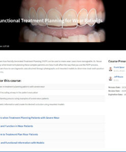 Esthetic and Functional Treatment Planning for Wear Patients