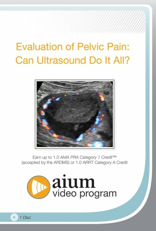 Evaluation of Pelvic Pain: Can Ultrasound Do It All?