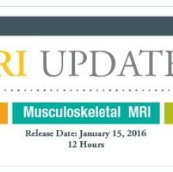 General MRI Updates 2016 - A DVD Teaching Activity