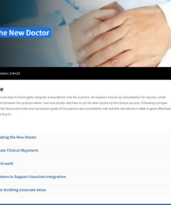 Integrating the New Doctor