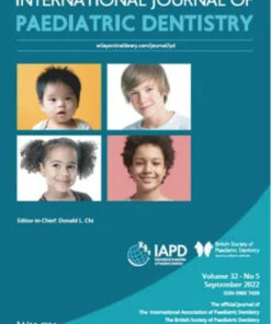 International Journal of Paediatric Dentistry (Full Archive 2000-2022) Original PDF