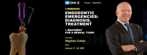 Dr. Stephen Cohen - Endodontic Emergencies - Diagnosis and Treatment - 4 Webinar Series