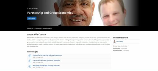 Partnership and Group Economics