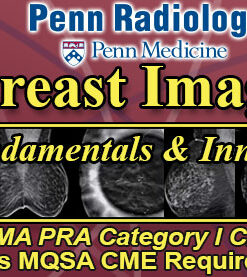 Penn Radiology Breast Imaging Fundamentals and Innovations Agenda