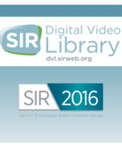 SIR 2016 Digital Video Library (DVL) - Online Only