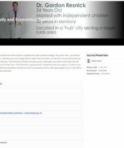 Succession Case Study and Economics: Specialist Practice