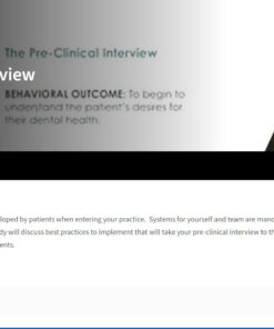 The Pre-Clinical Interview