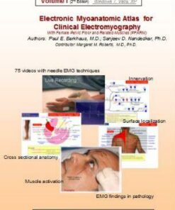 EMG/NCS Online Series: Volume I: Electronic Myoanatomic Atlas for Clinical Electromyography 2nd Edition 2020