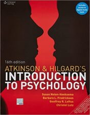 Atkinson & Hilgard's Introduction to Psychology, 16th Edition 2015 Original PDF