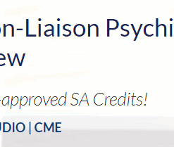 The PassMachine Consultation-Liaison Psychiatry Board Review 2020 (CME VIDEOS)