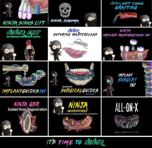 Collection of the Best Implant Ninja Courses