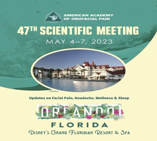 AAOP 2023 - American Academy of Orofacial Pain 47th Scientific Meeting