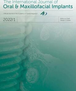 The International Journal of Oral & Maxillofacial Implants (JOMI), Full Issues 2022 Original PDF