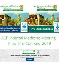INTERNAL MEDICINE MEETING 2019 PRE-COURSES (ACP)