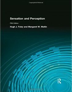 Sensation and Perception, 5th Edition