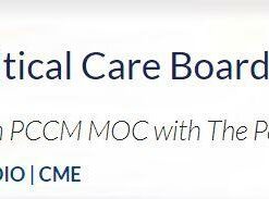 The PassMachine Pediatric Critical Care Board Review 2020