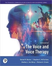 The Voice and Voice Therapy (10th Edition)  2019 Original pdf