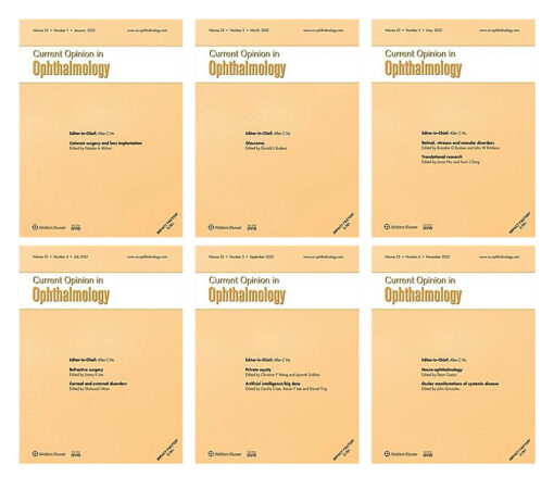 Current Opinion in Ophthalmology 2022 Full Archives (True PDF)